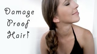 Damageproof hairstyles for growing long healthy hair [upl. by Fitzsimmons]