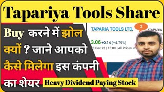 Taparia tools share  Taparia tools share dividend  Taparia tools share news  Taparia tools price [upl. by Haseefan389]