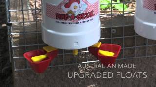 Dine a Chook 4 Litre Chicken Drinkers [upl. by Ardnasella]