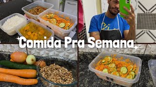 Como Organizo a Comida pra semana sem congelar🥗🥕🥒 [upl. by Eenyaj]