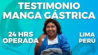 MANGA GASTRICA EN LIMA PERU ✅ TESTIMONIO 24 HRS 👨‍⚕ DR VALDIVIA [upl. by Azpurua]