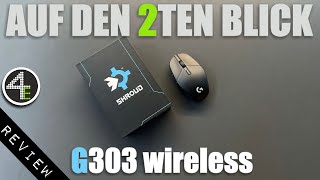 Logitech G303 wireless Review  Ein zweiter Blick auf die Gaming Maus [upl. by Anastasia]