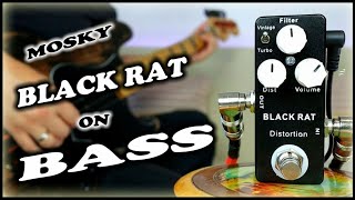 Mosky Black Rat Distortion Bass Demo [upl. by Dzoba]