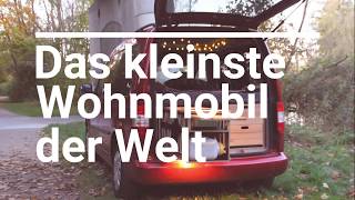 Das kleinste WOMO der Welt  Caddy Ausbau [upl. by Einner]