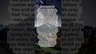 Prayer for Nations Type Amen and Share [upl. by Norrek]