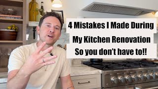 Kitchen Renovation Lessons I Learned The Hard Way So You Dont Have To [upl. by Euqinitram872]