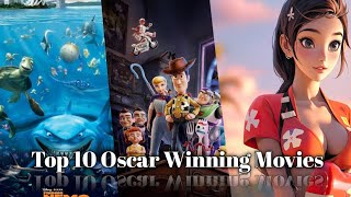 Top 10 Oscar Animated Movie In Hindi  Oscar Winning Movies Worlds best Animated Movies [upl. by Aloisia554]