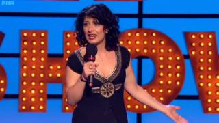 Shappi Khorsandi  Michael McIntyres Comedy Road show [upl. by Akemeuwkuhc293]