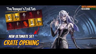 NEW ULTIMATE REAPER SET IN BGMI AND M762 REAPER CRATE OPENING [upl. by Ikkiv]