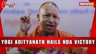 Maharashtra Election Results UP CM Yogi Adityanath Hails NDAs Victory Applauds PM Modi Leadership [upl. by Eseeryt]