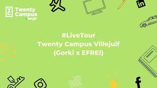 Live tour  Twenty Campus Villejuif Gorki [upl. by Gnaig]