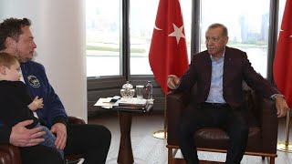 Erdogan wünscht sich TeslaFabrik in der Türkei [upl. by Odnavres]