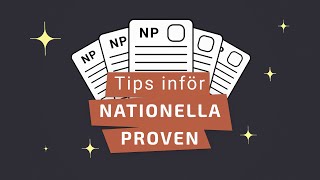 Tips inför nationella proven [upl. by Nohcim]