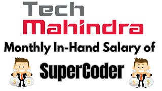 Tech Mahindra SuperCoder InHand Salary Breakdown  Salary Structure Explained  Freshers [upl. by Shalna]