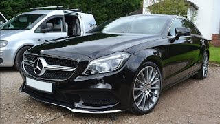 Wash Polish amp Wax  Mercedes CLS220 AMG [upl. by Ellehsyt]