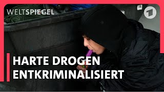 USA Das DrogenExperiment von Oregon  Weltspiegel [upl. by Yeta]