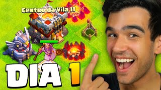 MEU PRIMEIRO DIA NO CV11 DEPOIS DE 8 ANOS CLASH OF CLANS [upl. by Edwine]