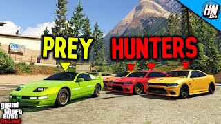 X32 vs STXs GTA 5 ManHunt [upl. by Yelah]