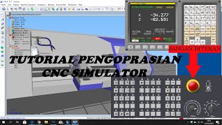 Tutorial menggunakan CNC Simulator swansoft NC Simulation [upl. by Etteuqal]