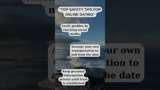 Top Safety Tips for Online Datingdatingconfidence datingguide datinghelp [upl. by Howund]