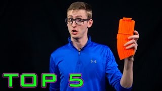 TOP 5 Things Nerf Noobs Do [upl. by Ehsrop199]