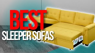 📌 TOP 5 Best Sleeper Sofas [upl. by Gayleen255]