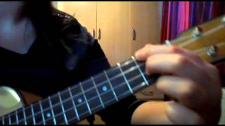 Im A Believer The Monkees Ukulele Tutorial [upl. by Enialed]