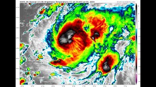 TROPICAL STORM CARLOTTA TO BECOME HURRICANE ATL DEPRESSION SLOW TO FORM HEAT ELSEWHERE WEATHER [upl. by Suzetta]