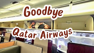 Qatar Airways Cabin Crew saying Goodbye after 10years [upl. by Storer]