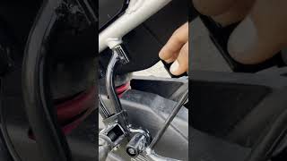 Monoshock suspension in CNG bike  bajaj shorts youtubeshorts [upl. by Leelah]