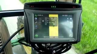 Trimble CFX750 EZPilot MSAS無料補正での自動操舵 [upl. by Ferrick]