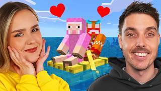 Lannan Visits my Minecraft World [upl. by Tillford]