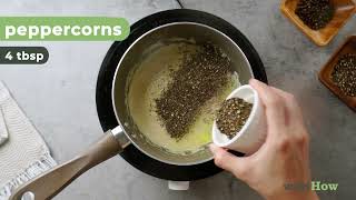 How to Make Peppercorn Sauce [upl. by Airtap]