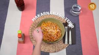 Spagetti Makarna Nasıl Yenir [upl. by Rma]