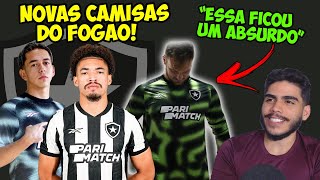 VEJA COMO FICARAM AS NOVAS CAMISAS DO BOTAFOGO 2023 [upl. by Hawken989]