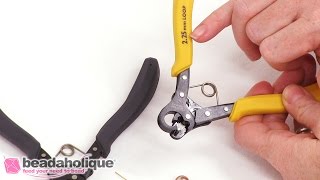 Product Demo BeadSmith 1Step Big Looper Plier [upl. by Louie248]