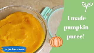 How To Make Pumpkin Puree From Scratch [upl. by Tap]