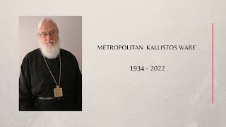 METROPOLITAN KALLISTOS WARE 1934  2022 [upl. by Gilges702]