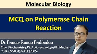 MCQ on Polymerase Chain Reaction PCR [upl. by Greenland]