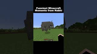 Funniest Minecraft Moments From Nabhi indiangamer hindigameplay minecraftfunny funny [upl. by Anema258]