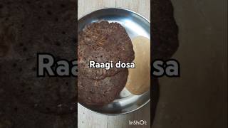 Instant Ragi DosaRagi dosa with ragi powder Quick breakfast recipes food shortsvideo [upl. by Lord]