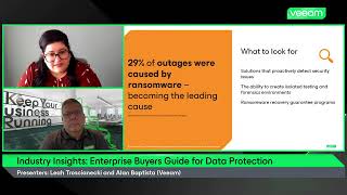 Enterprise Buyers Guide for Data Protection [upl. by Ecnatsnoc]