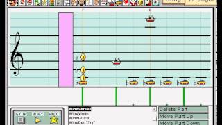 Wind by Akeboshi on Mario Paint Composer [upl. by Eibba]