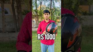 Rs 1000 Helmet Test😱Will it Break shorts [upl. by Alyks69]