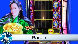 Prosperity Link Wan Shi Ru Yi Slot Machine Bonus [upl. by Niwdog]