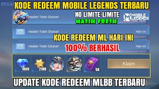 UPDATE HARI INI KODE REDEEM ML TERBARU KODE REDEEM MOBILE LEGEND CODE REDEEM ML HARI INI MLBB NEW [upl. by Hux]