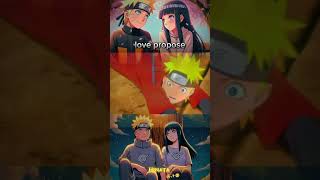 Propose hinata to Narutoshorts love treanding like hinatapropose naruto hinata like [upl. by Ahsircal932]