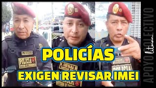 POLICÍA EXIGE REVISAR IMEI DEL CELULAR [upl. by Mychael]