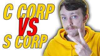 C Corp vs S Corp Straight to the Point 455 [upl. by Wolpert]