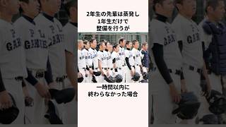 「実質懲役3年」PL学園野球部に関する雑学＃野球 高校野球 甲子園 [upl. by Halak]